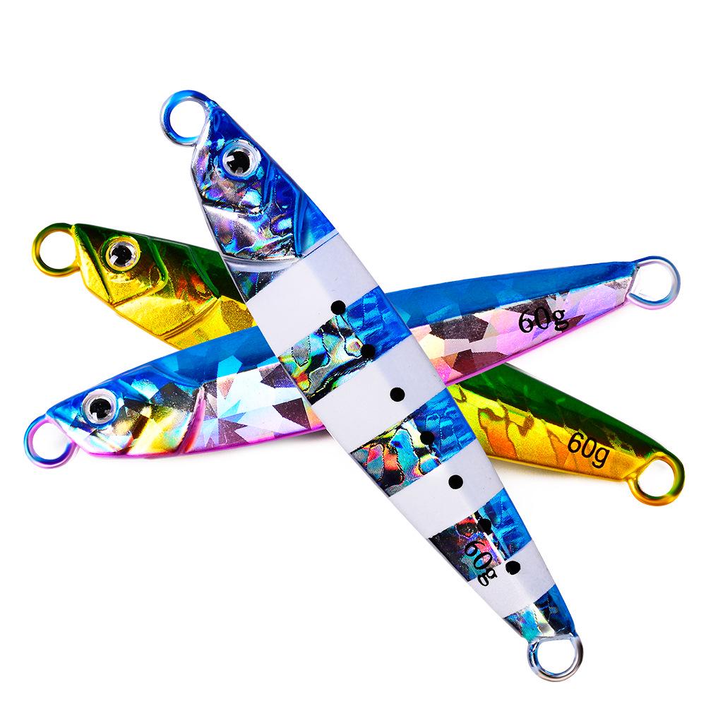 Luminous Long Cast Sinking Iron Plate Pencil Fish Metal Lure - New Bionic Artificial Bait Model