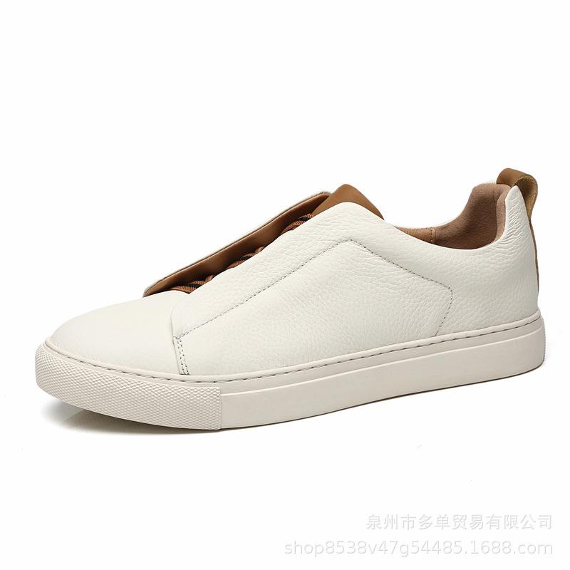 Retro New Shoes Leather Board Shoes Casual Comfortable Sports British Business
