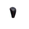 Black Leather Console Gear Shift Knob Trim For Mitsubishi Outlander Sport 11-23