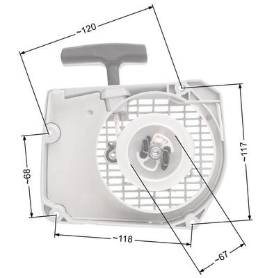 Rozrusznik Stihl Ms360 Ms340 036 034 Nz537