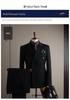 Men's High-End Slim-Fit Suit Set: Business Formal, Groomsman, Wedding Groom's Wear, Wrinkle-Resistant Jacket