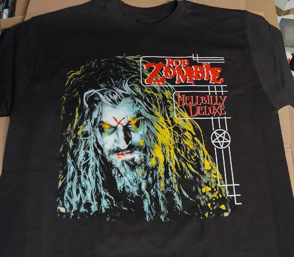 

Rob Zombie Hellbilly deluxe Short Sleeve Cotton Unisex Tee Shirt BL2.1283 Unisex T-Shirt XXXXL