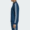 Adidas Originals Firebird Trainingsjacke mit durchgehendem Reißverschluss, Wettkampfsport, Stehkragen, Herrenjacke, Blau DV1522