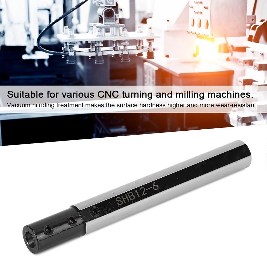 Malý vyvrtávací tyč HSS soustružnický prodlužovací nástroj pro CNC soustružení frézování SHB12SHB1206