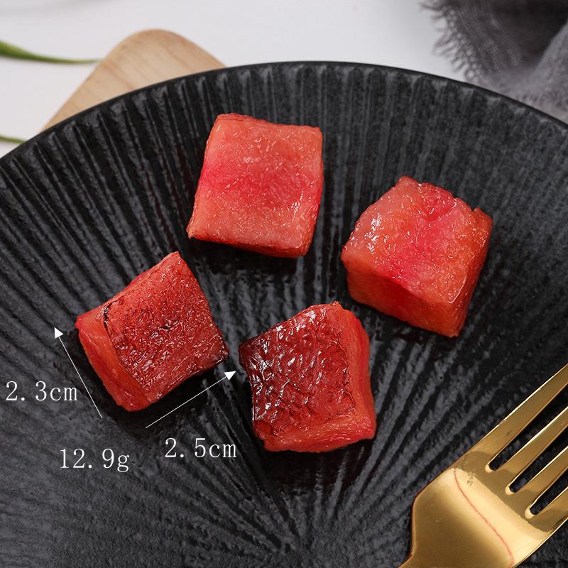 Dongpo Pork Model Keychain: Braised Pork, Beef Cubes, & Faux Streaky Pork Props for Kitchen Decor