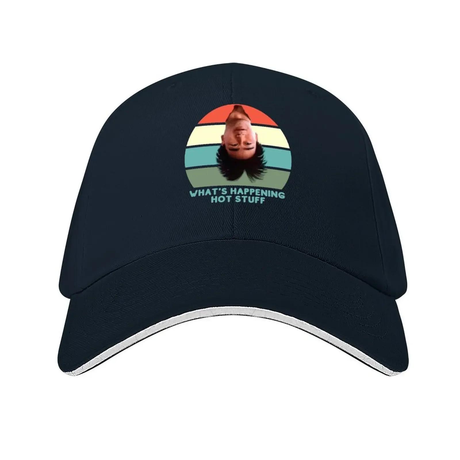 

Whats Happening Hot Stuff Baseball Cap Luxury Brand Beach Outing Sunhat Dropshipping Boy Child Womens