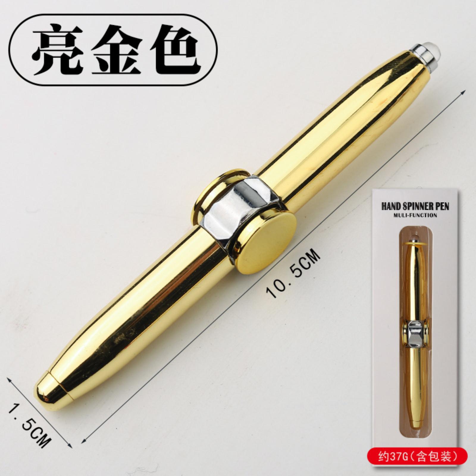 

Multifunctional With LED Light-Up Pen Creative And Adorable Stationery Metal Ballpoint Pen High-Quality Gift золотий