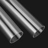 4PCS Rigid PETG Tube 50mm (2") OD X 2mm Wall Thickness, 16.5" Length PC Rigid Round Clear Tubing Unbreakable Polycarbonate Tubing Chemical Resistant