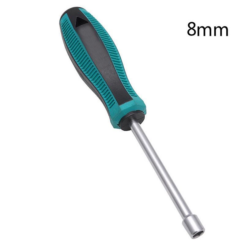Chiave a Bussola in Metallo Cacciavite Chiave per Dadi Esagonali Utensile Manuale 3mm-8mm