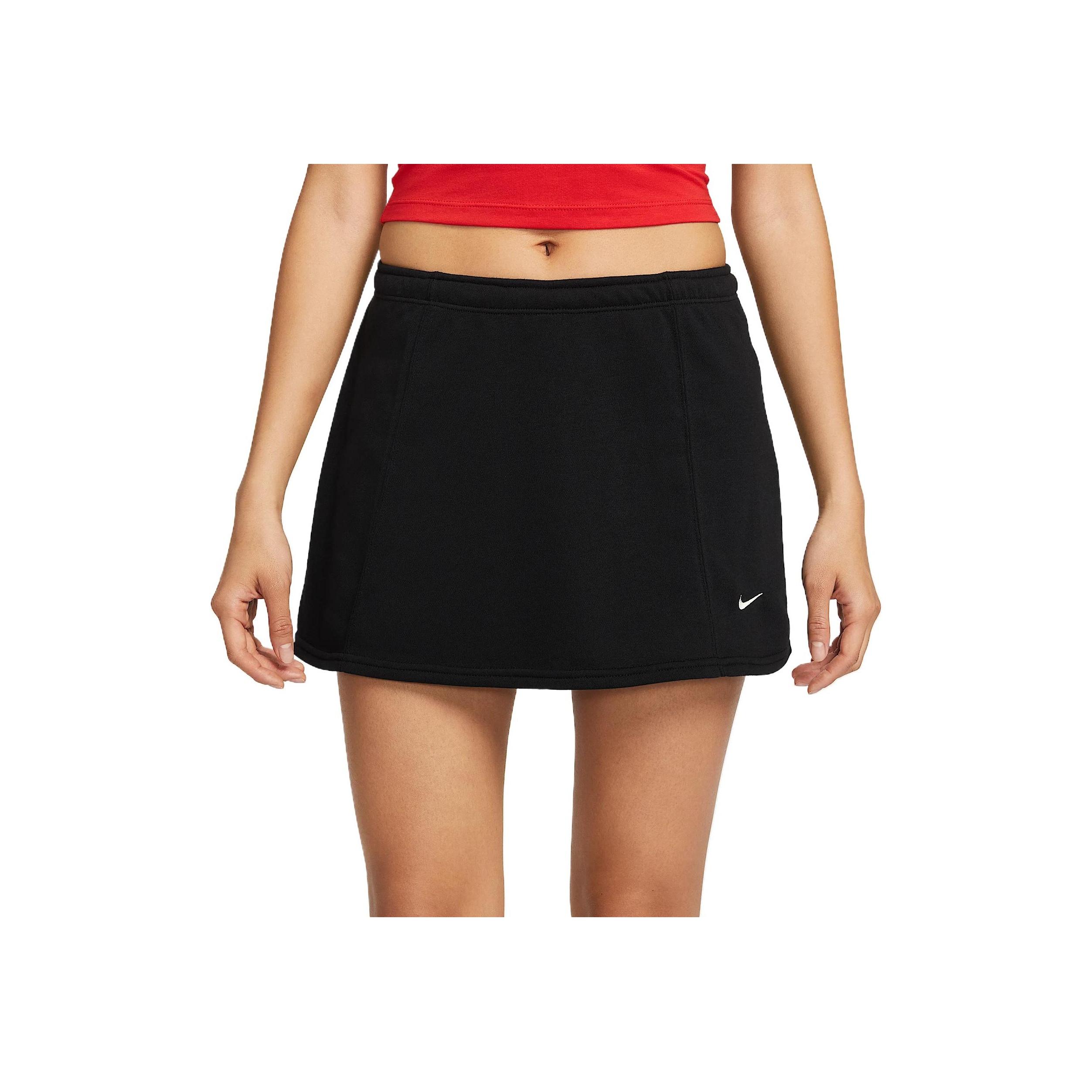

Nike Sportswear Swoosh Fashion Comfortable Simple Versatile Casual Skirt Women skirts Black HJ1275-010 M