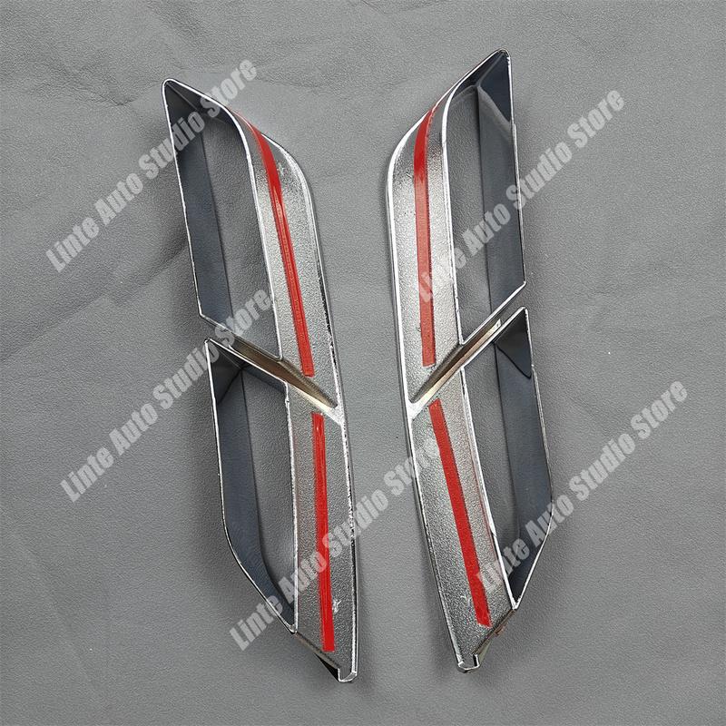 For Volkswagen Passat B8.5 2019 2020 2021 2022 2023 Rear Bumper Silver Plating Decorative Strip Spoiler Splitter BodyKits Tuning