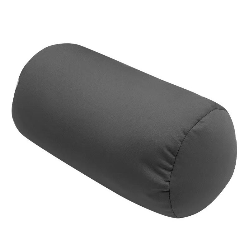 Zylindrisches Kissen Eingebaute Schaumstoffpartikel Mikroperlen-Rollkissen Gefülltes Sofakissen Schlafzimmer Schlaf Überwurfkissen Nacken Kopf Rücken