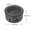 Round Portable Charcoal Grill for Boiling Tea and BBQ