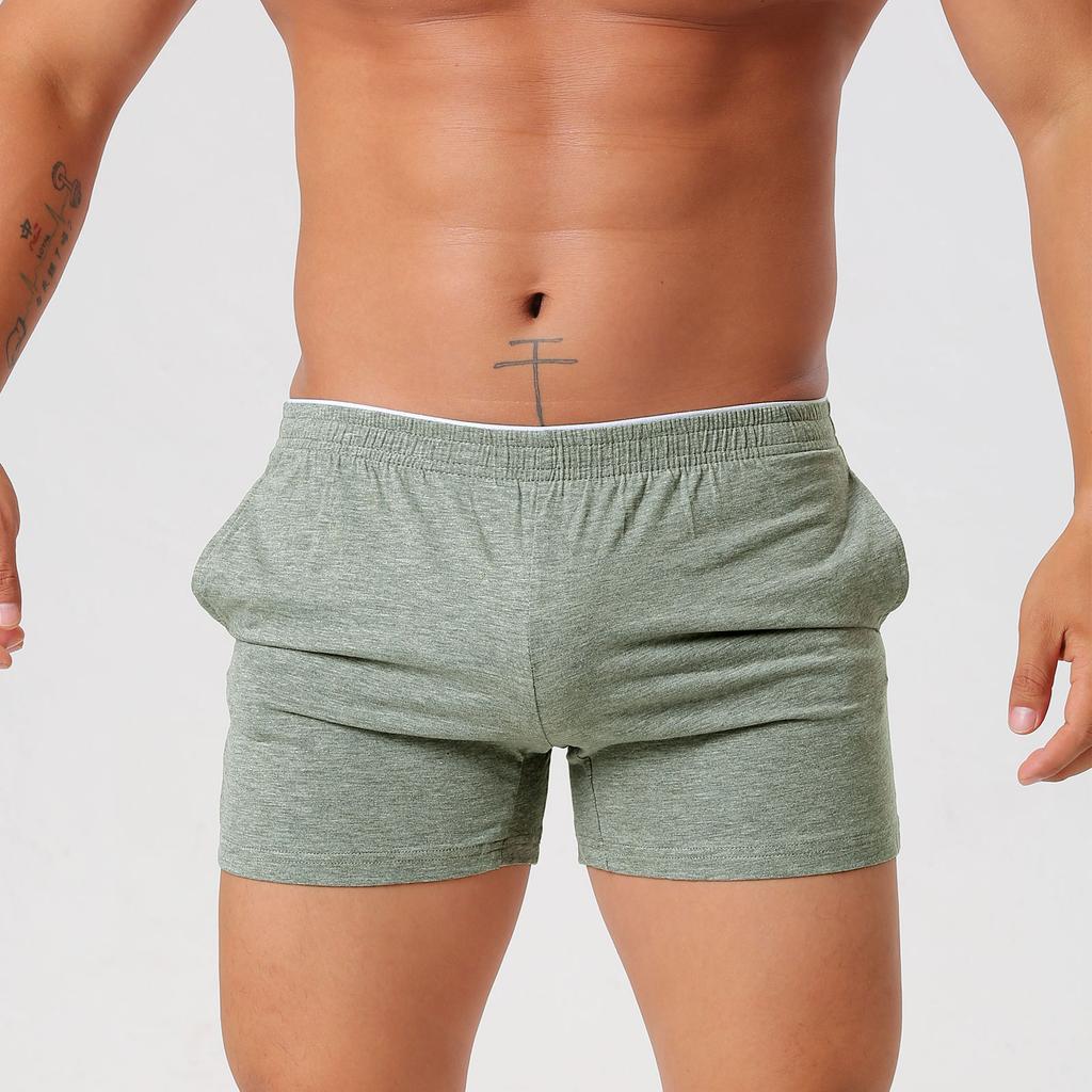 Herren Hausshorts Hosen Schlafkleidung Baumwolle Mode für Herren