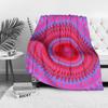 Boho Psychedelic Mandala Colorful Ethnic Pattern Throw Blanket Bedspread Sofa Cover Decorative Throw Cushion Cover