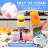 2/4/6Pcs Overnight Oat Container 16.9oz Glass Mason Jar with Silicone Sleeve Lid Leak Proof Yogurt Cup Dishwasher Safe for Snack