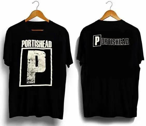 

2 Sides Portishead band Graphic short sleeve Black T shirt Reprint T364 Unisex T-Shirt M