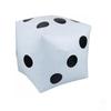Lustige Outdoor Aufblasbare Würfel 28*28cm Poolparty Spiele Unterhaltung Punkt Diagonal Riese Kind Erwachsene Spielwürfel Spielzeug