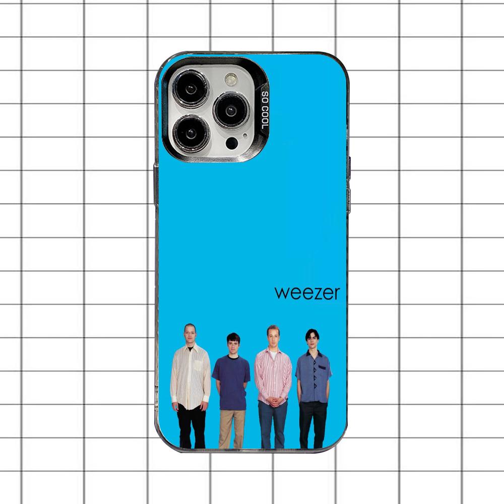 Weezer SZNZ Autumn Phone Case For iPhone 16,15,14,13,12,11,8,7,Pro,Max,Plus,Mini,XS,SE Anti Fall Black Matte Hard iPhone12mini