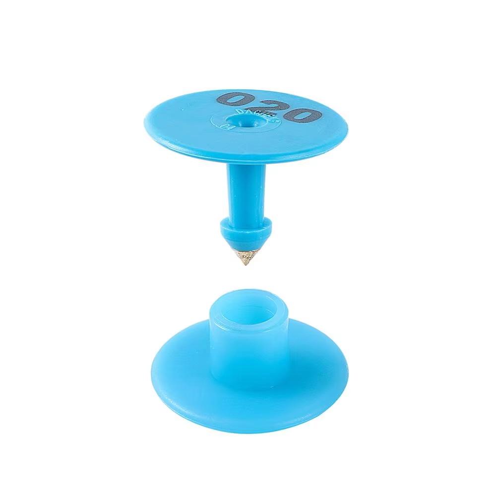 100 יחידות תגי אוזניים לחזיר, כבש, ארנב, בקר, סימנים, הקלדה בלייזר, עגילי ראש נחושת, תגיות לבעלי חיים, כרטיס זיהוי לבעלי חיים בחווה