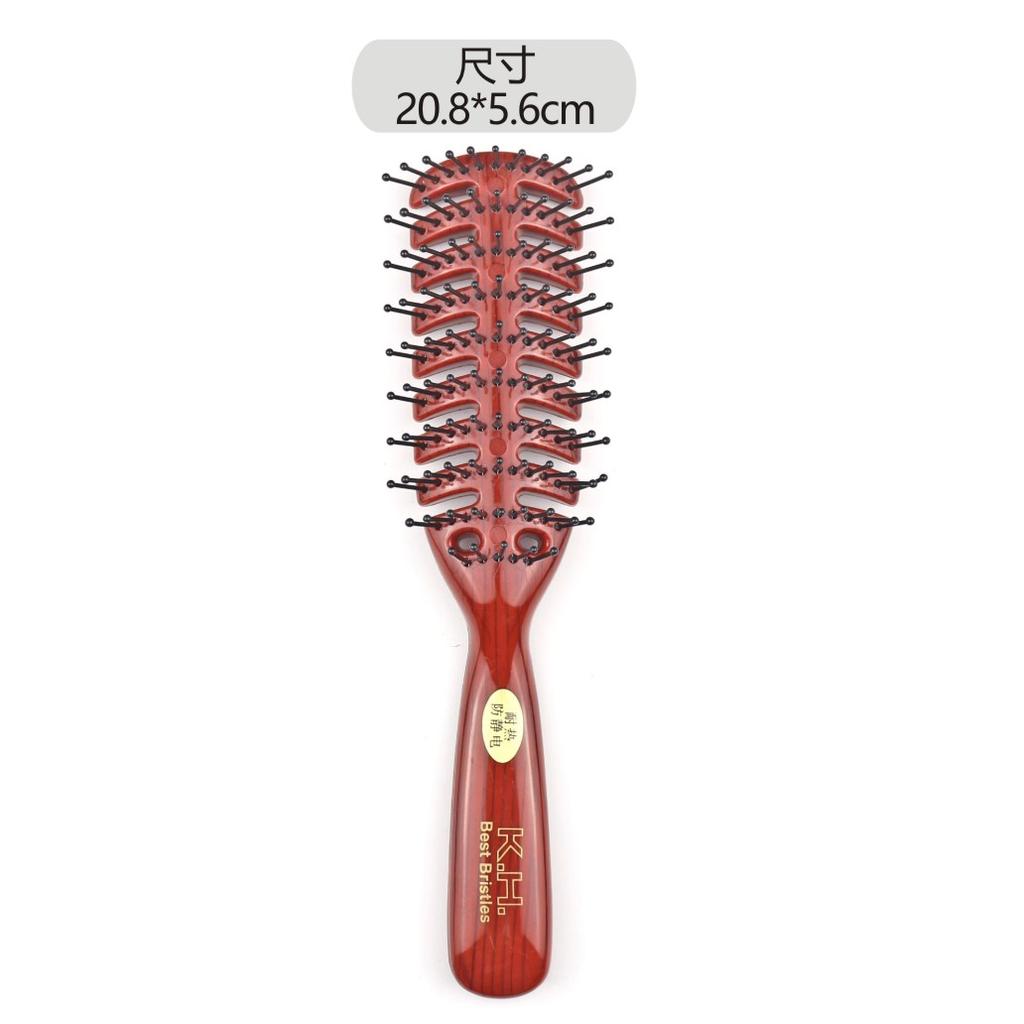 Hollow Out Wet Curly Hair Brushes Hair Scalp Massage Comb Anti-static Detangling Hair Brush Tangled Hair Comb Salon Hair Tools