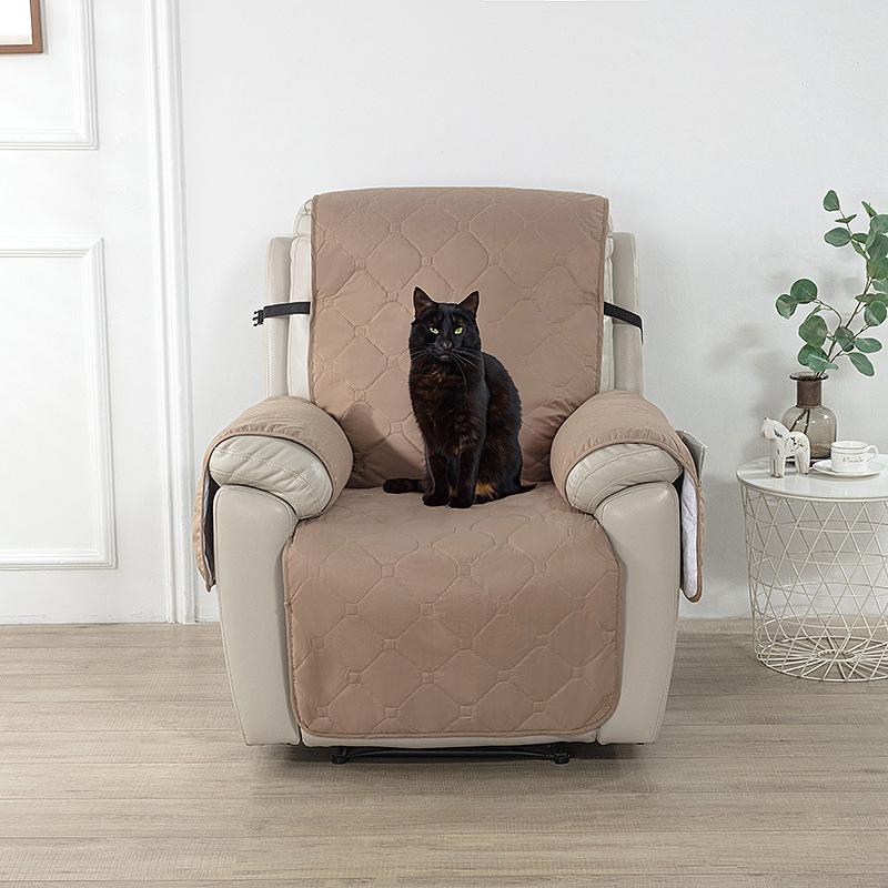 

Solid Color Elastic Waterproof, Non-Slip And Dirt-Resistant Pet Sofa Cushion Universal Simple Modern Rhombus Sofa Cover Single