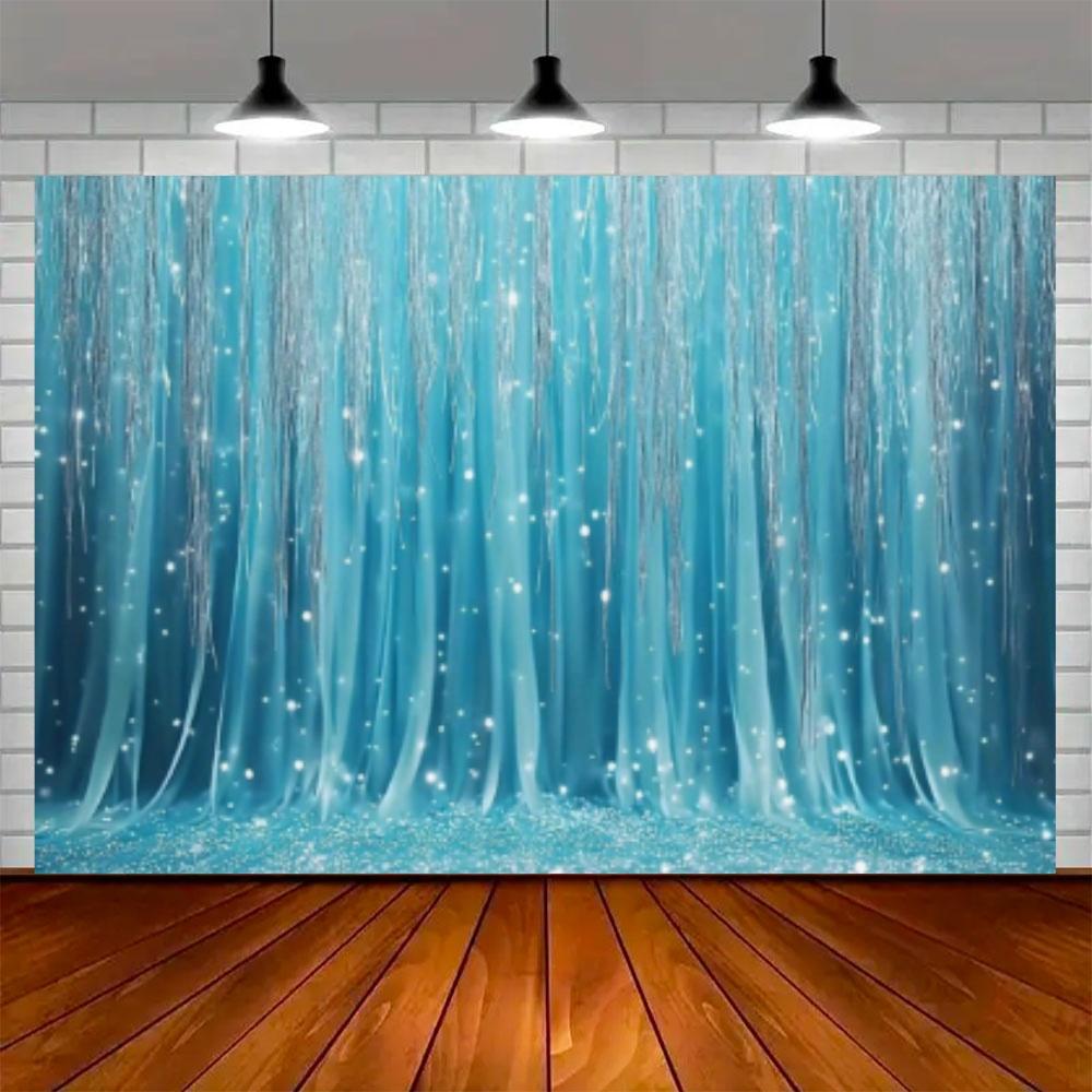 Colorful Sparkling Background Girl Dreamy Rainbow Color Party Decoration Backdrop Wedding Adult Celebration Banner Supplies Prop