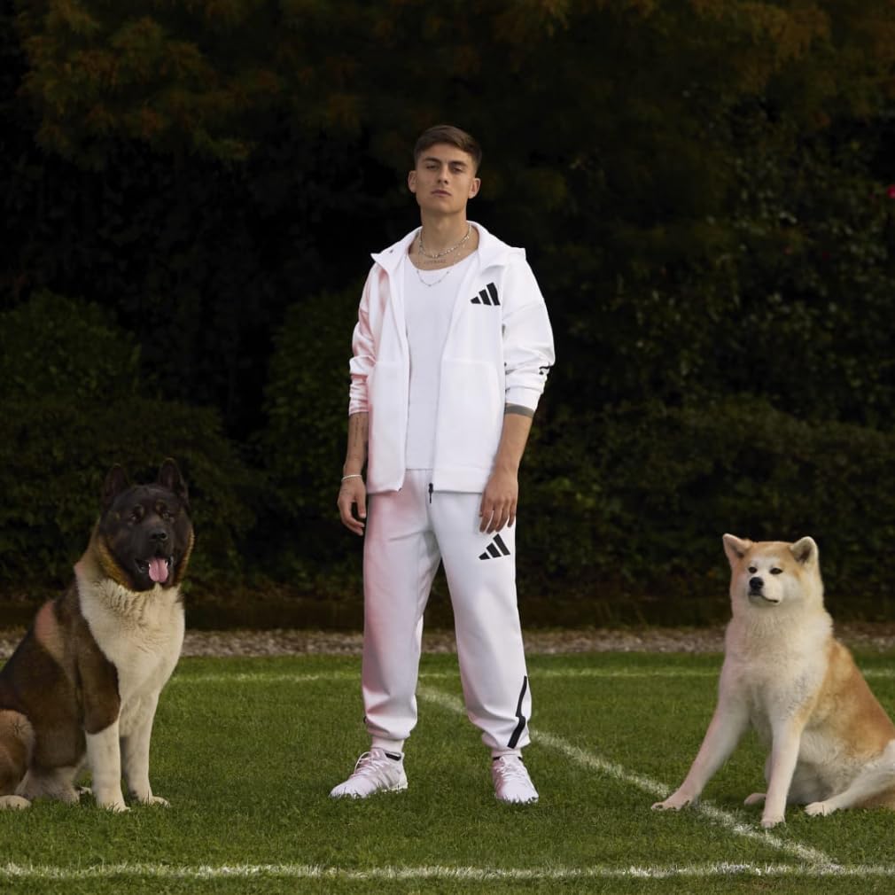 Adidas ZNE White Size L Sweatpants, Men's KTJ51, (JF2449),