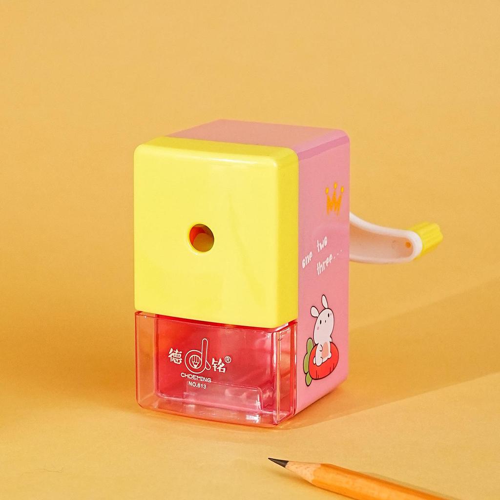 Hand-Crank Automatic Pencil Sharpener for Students and Artists