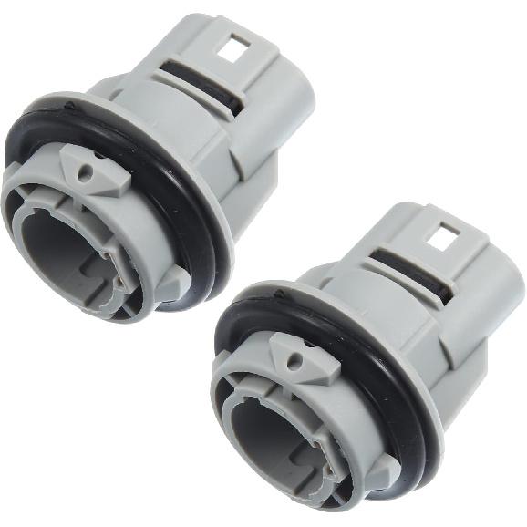 Turn Signal Light Bulb Socket Holder 33302-SR3-A01 33302SR3A01 for Honda Civic 1992-2011 for Honda Accord 98-12 Plastic Gray