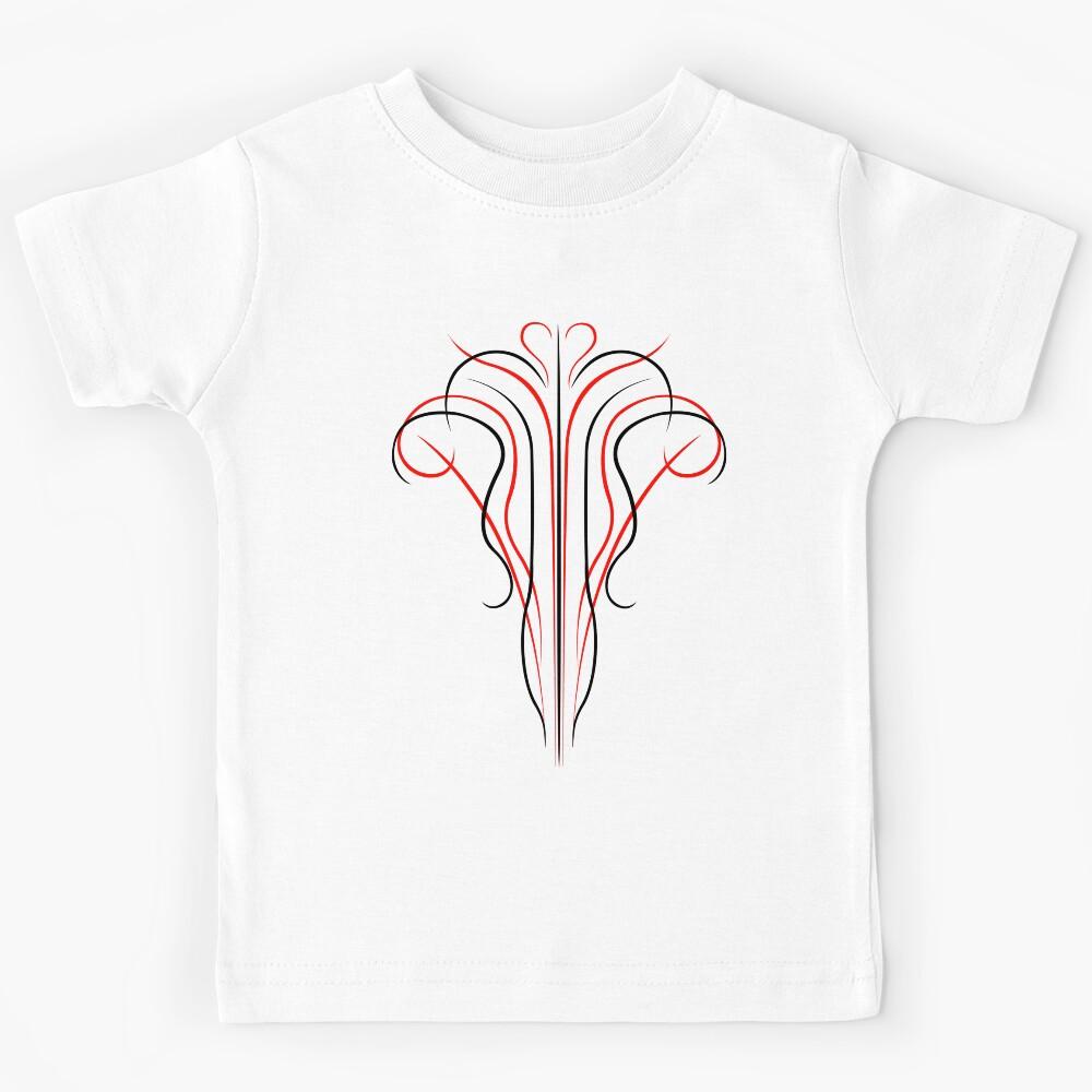Classic Tribal Pinstripes Kids T-Shirt 130