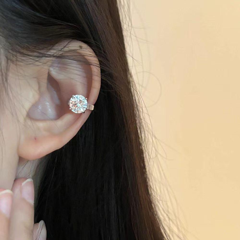 Eleganckie nausznice z cyrkoniami dla kobiet - Wszechstronne, bez przekłuwania, idealne do noszenia na co dzień