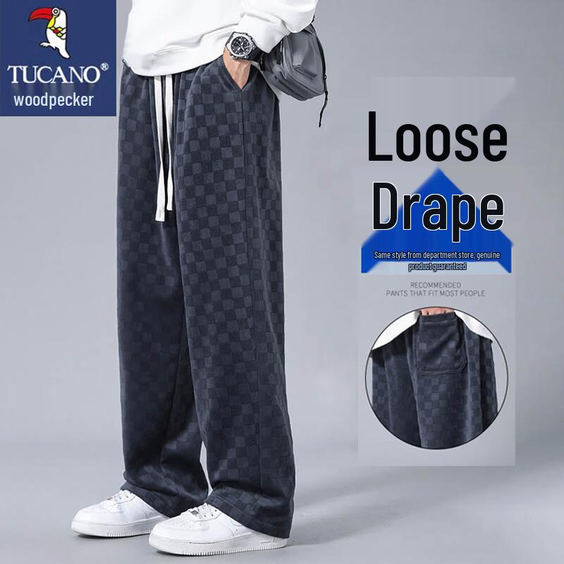 TUCANO Men's Plaid Casual Pants