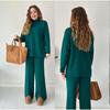 2025 Autumn European & American Women's Casual Versatile Commuting Pants Suit