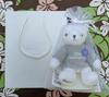 [USED] Lexus Teddy Bear LEXUS 20th Anniversary (Not for Sale) with Paper Bag