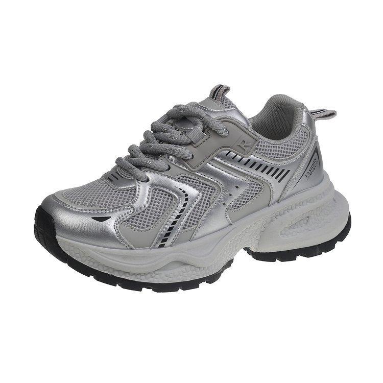 Fashionable and Comfortable High-quality Pops Shoes Lightweight and Comfortable Fall Women's Lace-up Rubber Low-top