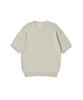 NOWANDTOMORROW Cable Half Knit [Ivory]