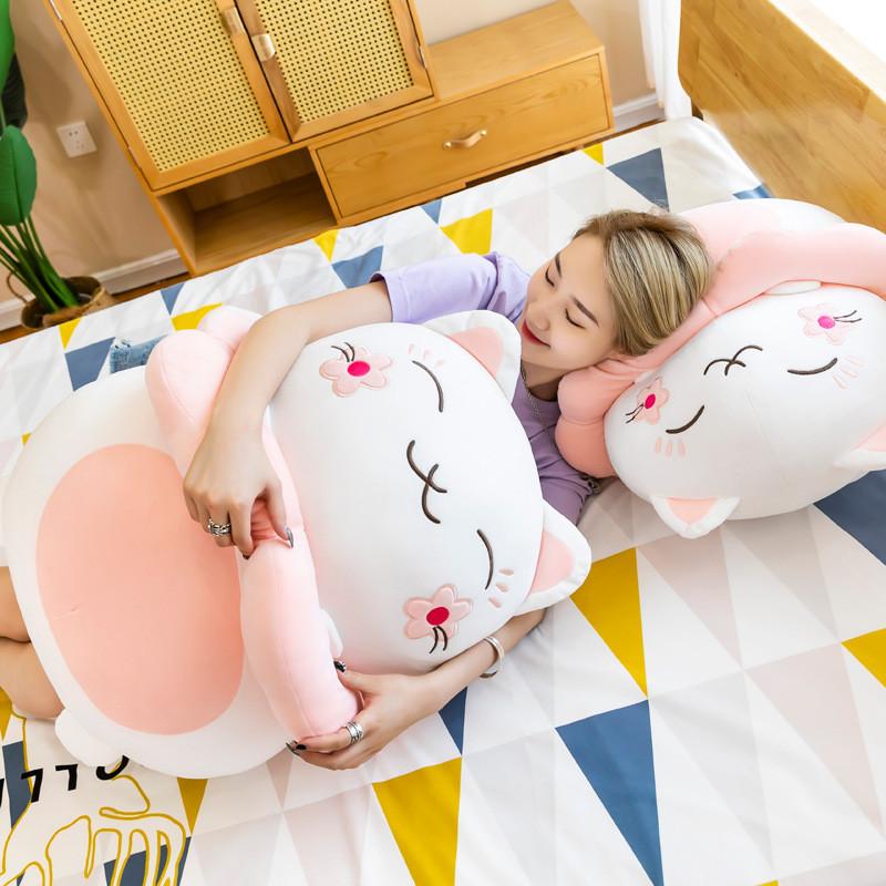 Cat Lucky Cartoon Plush Toy Cute Stuffed Animal Dolls Decorations Gift Kids