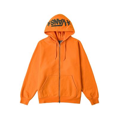 Vans X Atiba Współpraca FW25 Bluza z kapturem na zamek z literami Długi rękaw Bluza unisex VN000Q7712Q