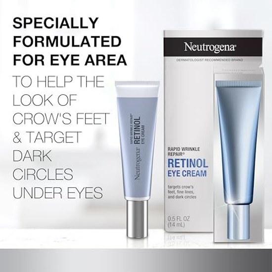 Neutrogena Rapid Cream That Reduces Appearance Fine Lines Around Eyes Crows Feet. Effective One Week. 14ml