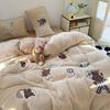 OEING Milk Fleece Bedding Set