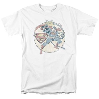DC Comics - Originals - Superman Retro da Applicare a Ferro - Maglietta da Adulto