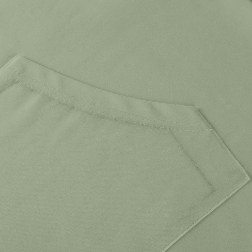 Men's Casual Long-Sleeved Collared Quarter-Zip Sweatshirt