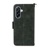 For Samsung Galaxy A24 4G (162.1mm) Leather Case Magnetic Closure Wallet Stand Phone Cover with Crossbody Strap