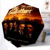 The Godfather: Legacy Power Folding umbrella travel Suitable for all seasons printing outdoor Sun umbrella