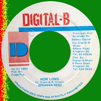 7inch Record SPRAGGA BENZ - How Long NONE Digital-B 1995 Jamaica Reggae, Ska & Dub Used