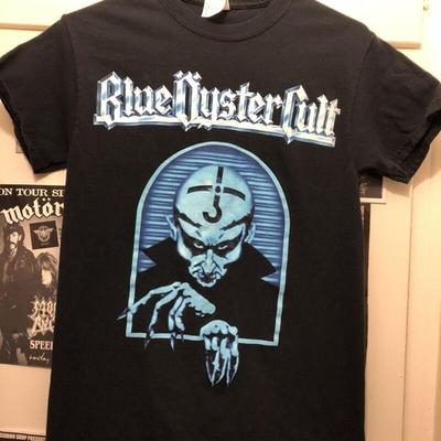 Vintage Blue Öyster Cult Band Black Shirt Unisex S To 5XL MQ325 Unisex T-Shirt