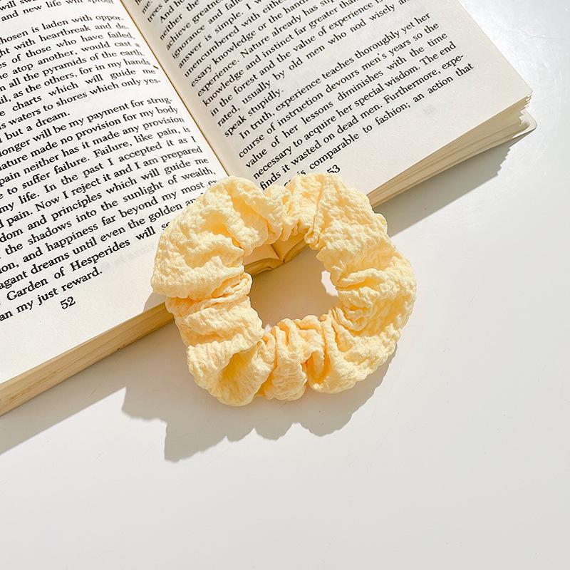 Korean JK College Style Hair Accessories Set: Cute Hair Ring, Headband, Rubber Band, and Large Intestine Hair Rope