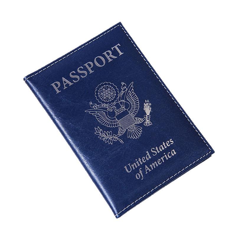 Cross-border PU Leather Passport Holder: Custom Logo Travel Cover and Multi-functional Protector