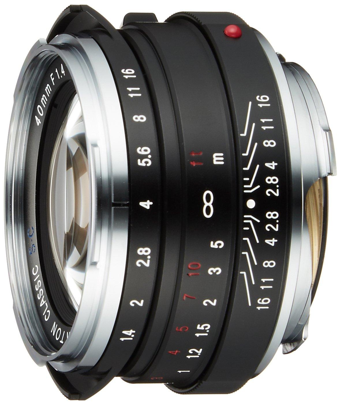 

Об єктив VoightLander NOKTON classic 40mm з одинарним покриттям 131521 F1.4 S.C. чорний